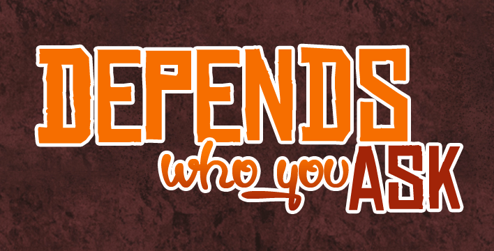 Logo Depends Who You Ask